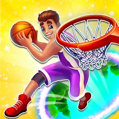 Взлом Hoop World: Flip Dunk Game 3D (Хуп Ворлд)  [МОД Много денег] - последняя версия apk на Андроид