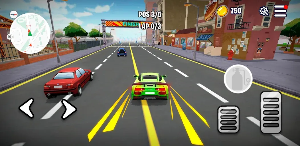 Rumble Racing: Car Drifting (Рамбл Рейсерс)  [МОД Много монет] Screenshot 1