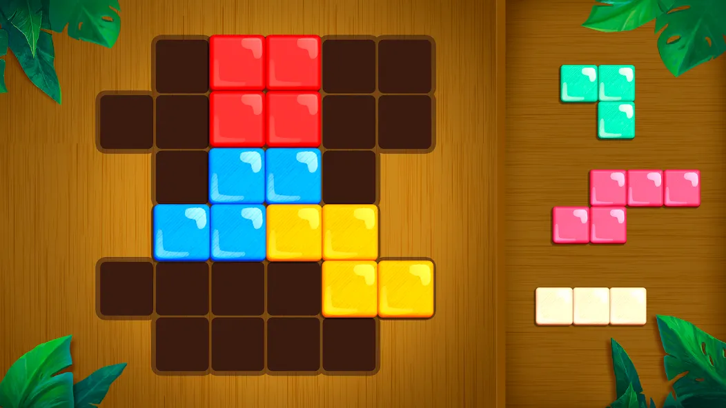 Block King - Brain Puzzle Game (Блок Кинг)  [МОД Много монет] Screenshot 1