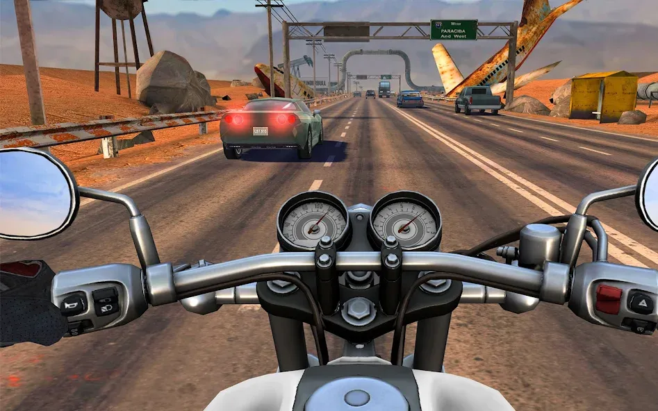 Moto Rider GO: Highway Traffic (Мото Райдер ГО)  [МОД Menu] Screenshot 1