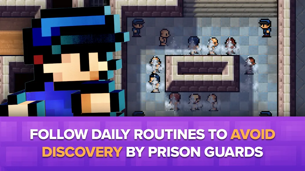 The Escapists: Prison Escape – (Зе Эскейпистс)  [МОД Menu] Screenshot 3