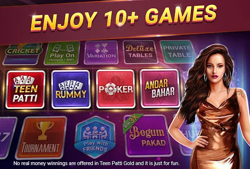 Teen Patti Gold, Rummy & Poker (Тин Патти Голд Кард Гейм)  [МОД Меню] Screenshot 2