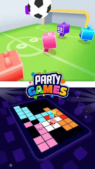 Party Games - 13 Mini Games  [МОД Unlocked] Screenshot 1