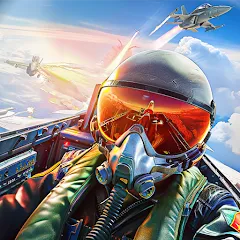 Скачать взлом Jet Fighter: Sky Combat 3D (Джет Файтер)  [МОД Меню] - полная версия apk на Андроид