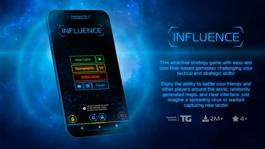 Influence (Инфлюэнс)  [МОД Много монет] Screenshot 1