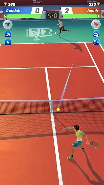 Tennis Clash: Multiplayer Game (Теннис Клаш)  [МОД Mega Pack] Screenshot 2