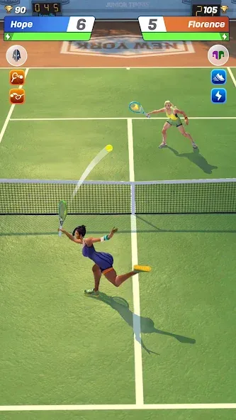 Tennis Clash: Multiplayer Game (Теннис Клаш)  [МОД Mega Pack] Screenshot 3