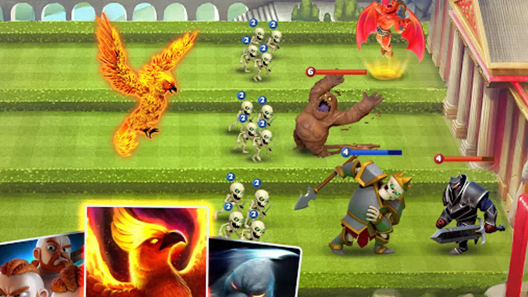 Castle Crush：Epic Battle  [МОД Unlocked] Screenshot 3