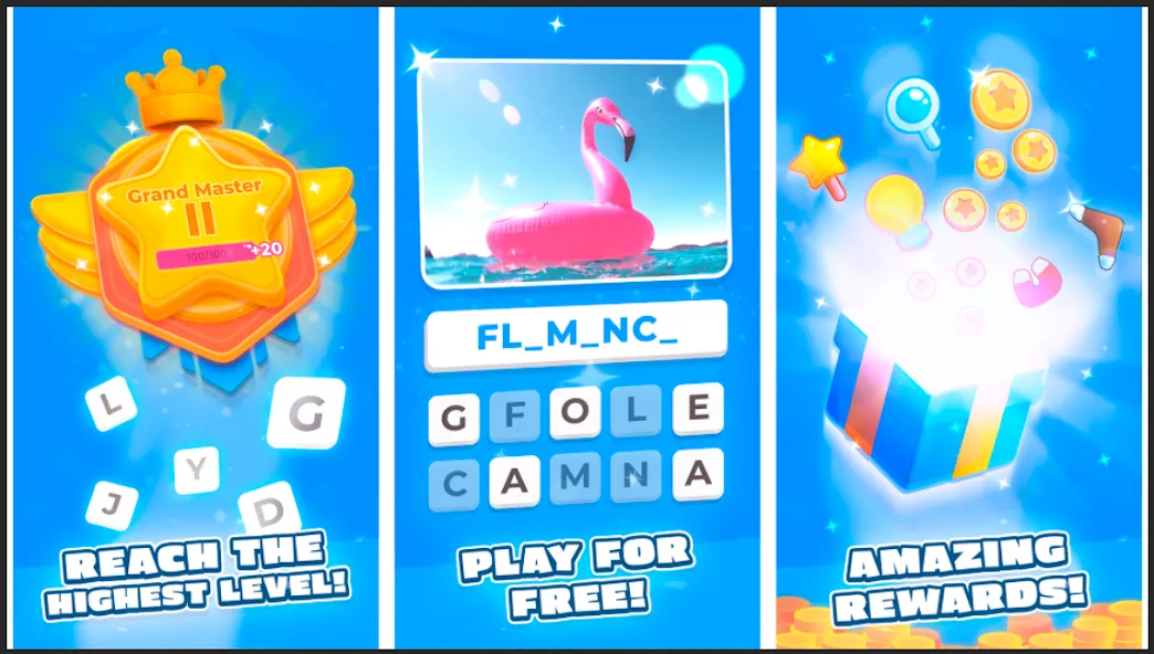 Guess the Word. Word Games  [МОД Бесконечные деньги] Screenshot 5