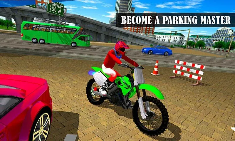 Bike Parking Moto Driving Game (Ларонг Парадахан нг Бисиклета)  [МОД Меню] Screenshot 4