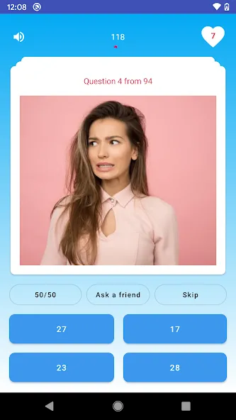 Quiz - Guess her age challenge  [МОД Много монет] Screenshot 2