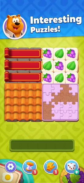 Tile Match - Brain Puzzle Game (Тайл Матч)  [МОД Много денег] Screenshot 5