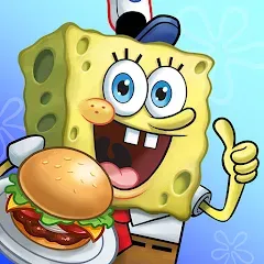 Взломанная SpongeBob: Krusty Cook-Off  [МОД Бесконечные деньги] - последняя версия apk на Андроид