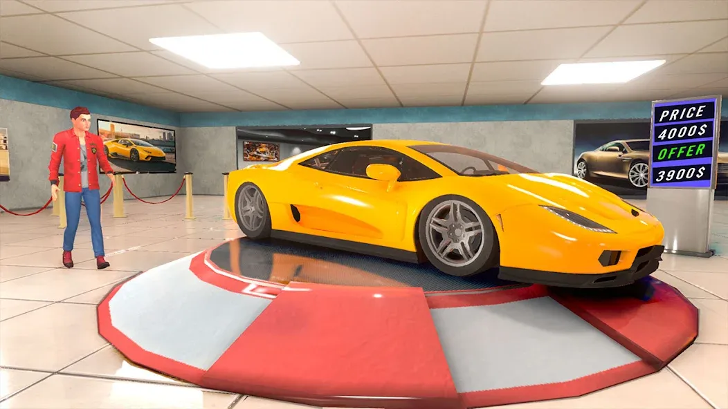 Car Dealer Tycoon Auto Shop 3D  [МОД Много монет] Screenshot 3