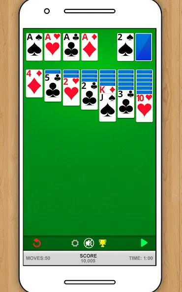 SOLITAIRE CLASSIC CARD GAME  [МОД Много монет] Screenshot 5