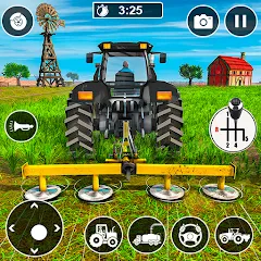 Скачать взлом Real Tractor Driving Games (Риал Трактор Драйвинг Геймс)  [МОД Много монет] - полная версия apk на Андроид