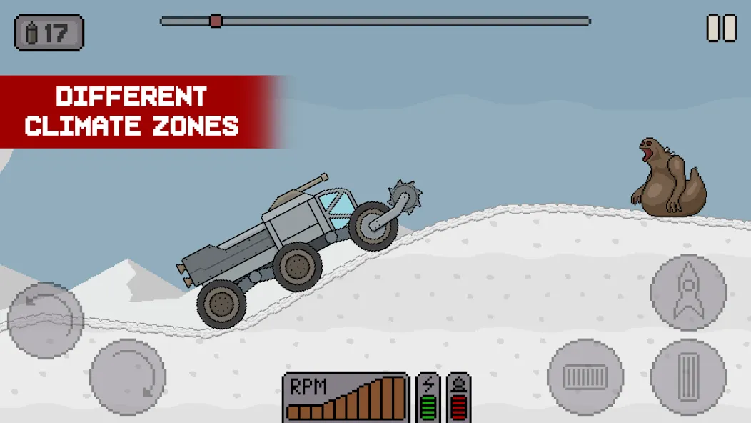 Death Rover: Space Zombie Race (Дэт Ровер)  [МОД Все открыто] Screenshot 3