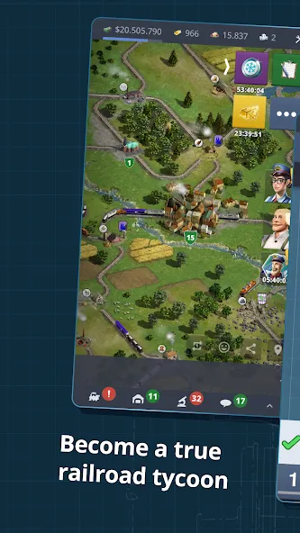 Rail Nation - Railroad Tycoon (Рэйл Нэйшн)  [МОД Unlocked] Screenshot 1