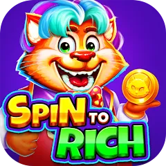 Взлом Spin To Rich - Vegas Slots (Спин Ту Рич)  [МОД Бесконечные монеты] - последняя версия apk на Андроид