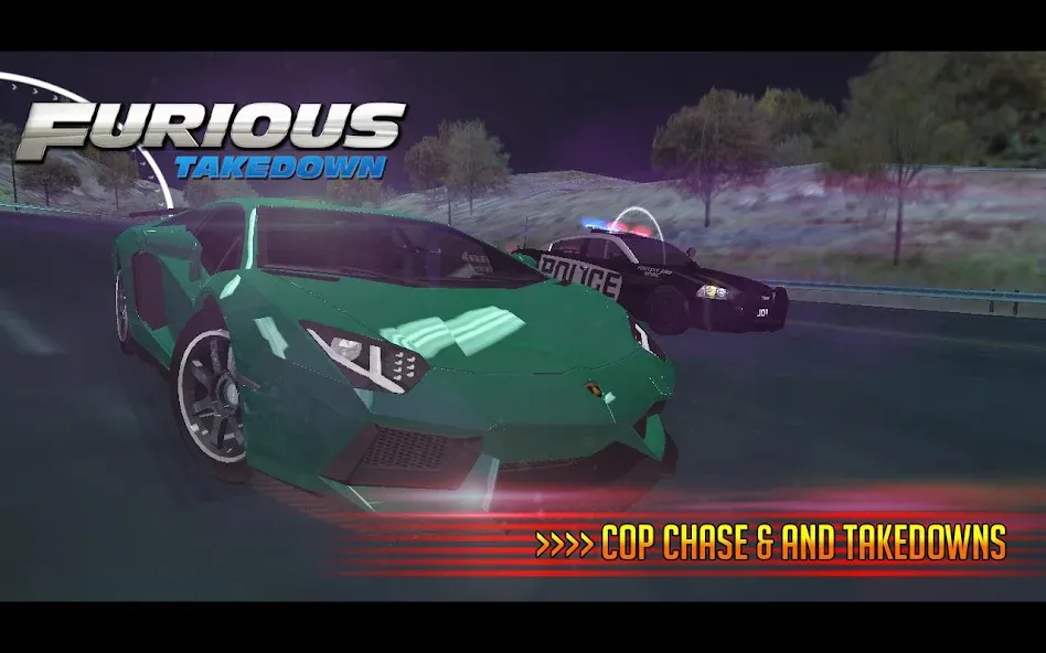 Furious: Takedown Racing (Фьюриъс)  [МОД Unlocked] Screenshot 3