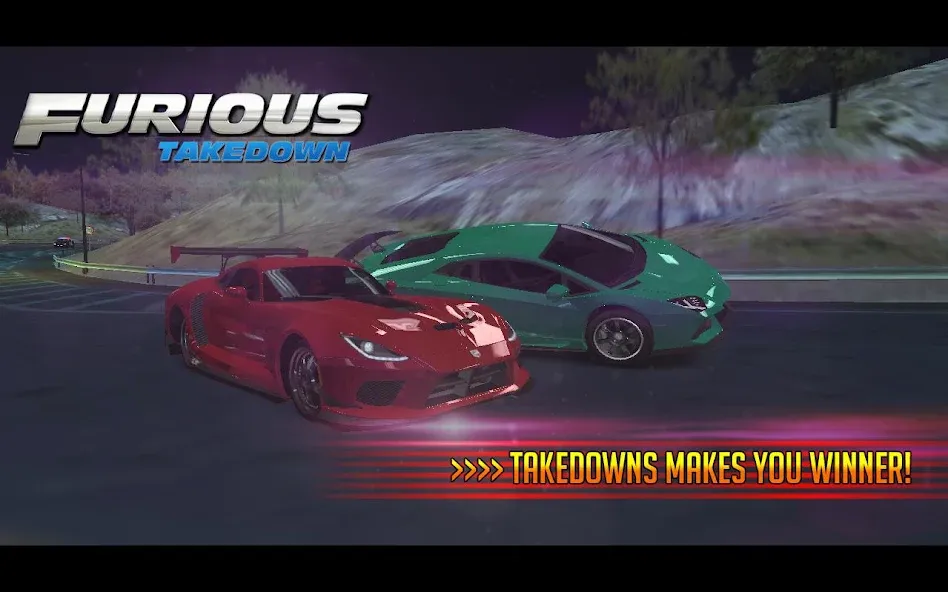 Furious: Takedown Racing (Фьюриъс)  [МОД Unlocked] Screenshot 4