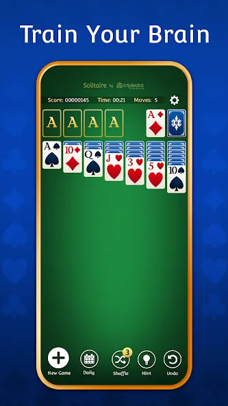 Solitaire: Classic Card Games  [МОД Меню] Screenshot 1