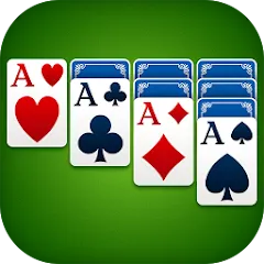 Взломанная Solitaire: Classic Card Games  [МОД Меню] - полная версия apk на Андроид