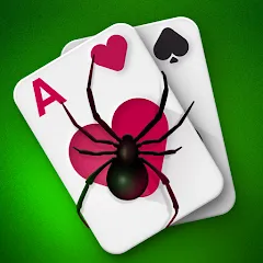 Взломанная Spider Solitaire (Спайдер Солитер)  [МОД Бесконечные монеты] - последняя версия apk на Андроид