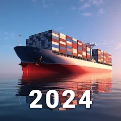 Скачать взломанную Shipping Manager - 2024 (Шиппинг менеджер)  [МОД Много монет] - полная версия apk на Андроид