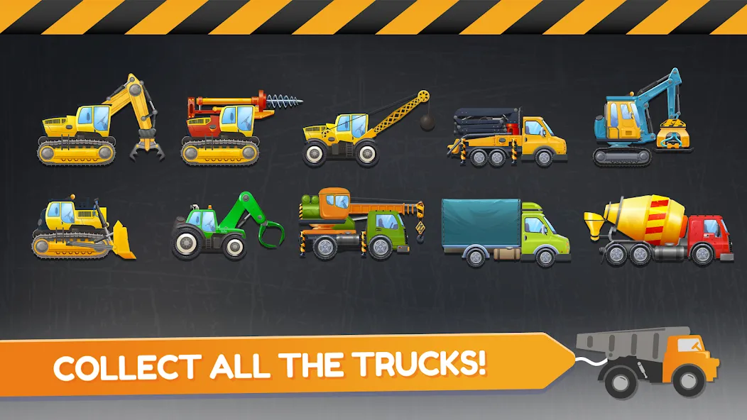 Build a House: Building Trucks  [МОД Menu] Screenshot 1