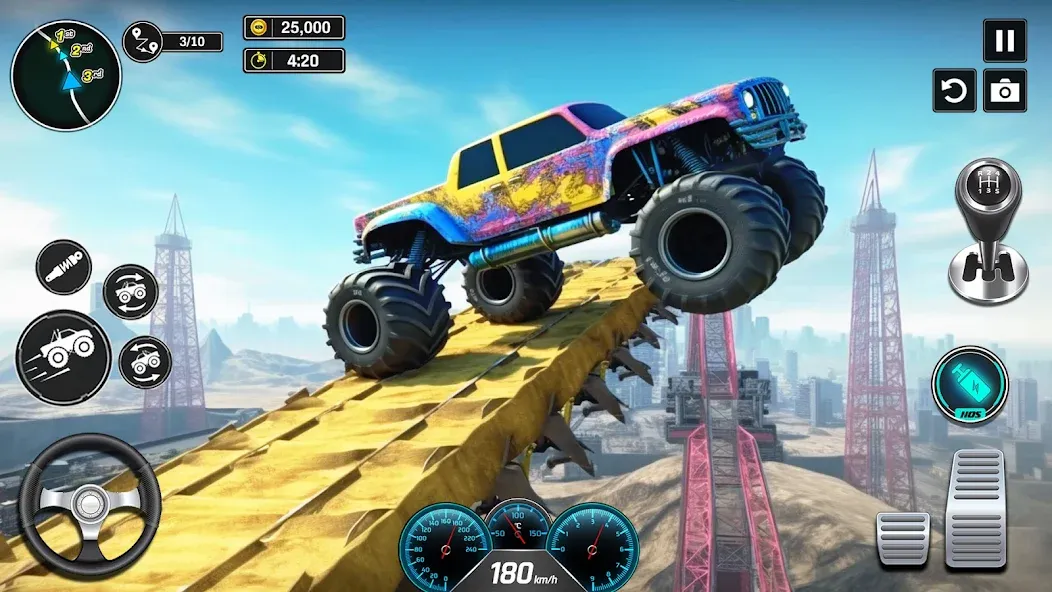 Monster Truck Games- Car Games  [МОД Меню] Screenshot 2