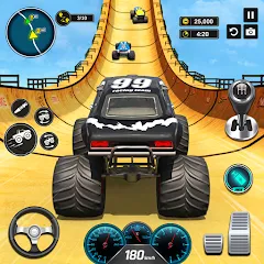 Взлом Monster Truck Games- Car Games  [МОД Меню] - последняя версия apk на Андроид