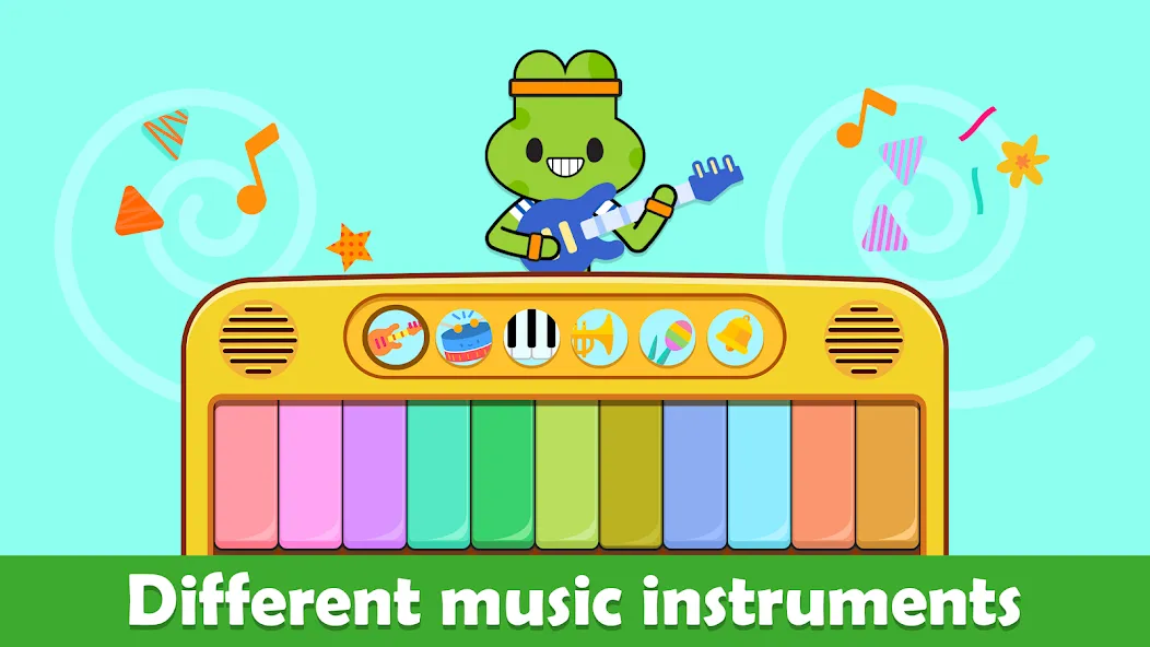 Baby Piano Kids Music Games  [МОД Все открыто] Screenshot 3