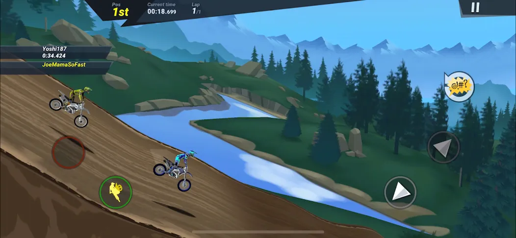 Mad Skills Motocross 3 (Мэд Скиллз Мотокросс 3)  [МОД Бесконечные монеты] Screenshot 3