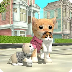 Скачать взлом Cat Sim Online: Play with Cats  [МОД Меню] - последняя версия apk на Андроид