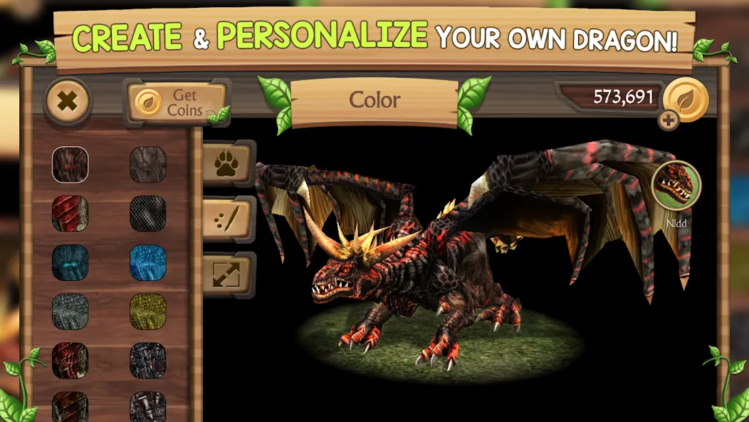 Dragon Sim Online: Be A Dragon  [МОД Бесконечные деньги] Screenshot 3