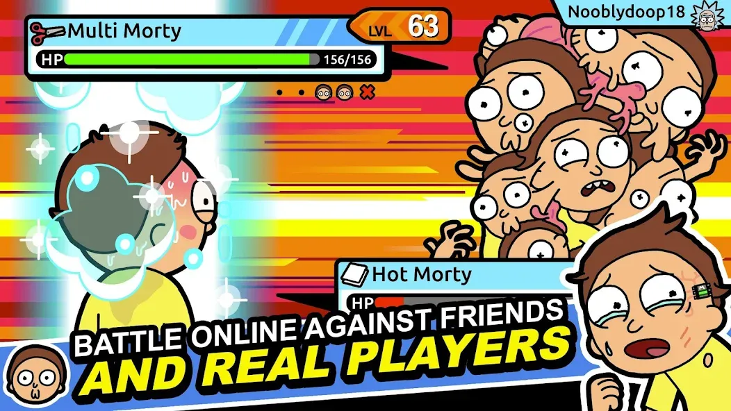 Rick and Morty: Pocket Mortys (Покет Мортис)  [МОД Все открыто] Screenshot 2