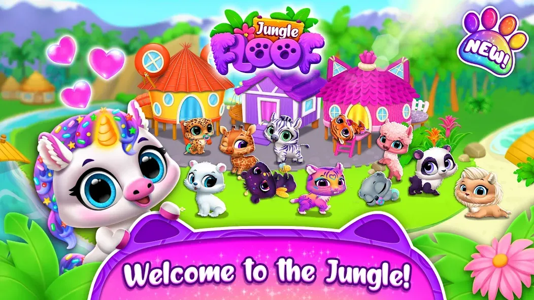 Jungle Floof - Island Pet Care (Джангл Флооф)  [МОД Бесконечные монеты] Screenshot 4