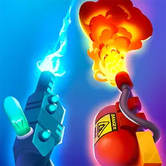 Взлом Crazy Gun Inventor (Крейзи Ган Инвентор)  [МОД Unlimited Money] - стабильная версия apk на Андроид