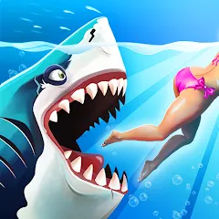 Скачать взлом Hungry Shark World (Хангри Шарк Ворлд)  [МОД Unlimited Money] - последняя версия apk на Андроид