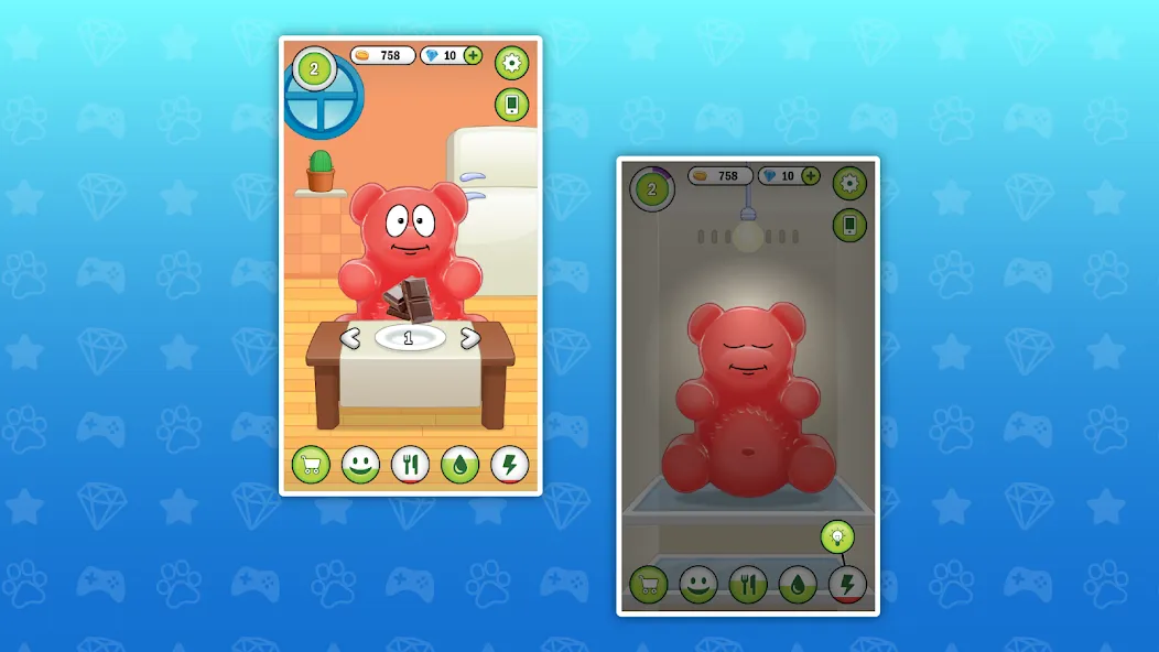 My Jelly Bear Pet  [МОД Mega Pack] Screenshot 2