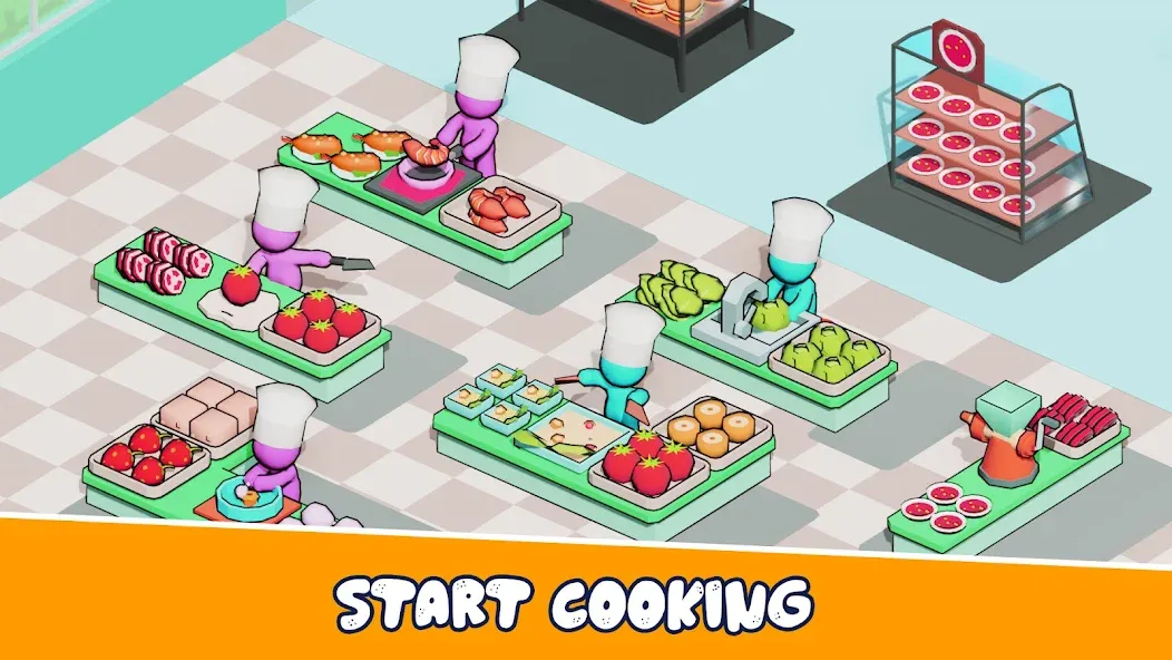 Kitchen Fever: Food Tycoon (Китчен Фивер)  [МОД Много монет] Screenshot 3