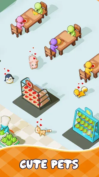 Kitchen Fever: Food Tycoon (Китчен Фивер)  [МОД Много монет] Screenshot 5