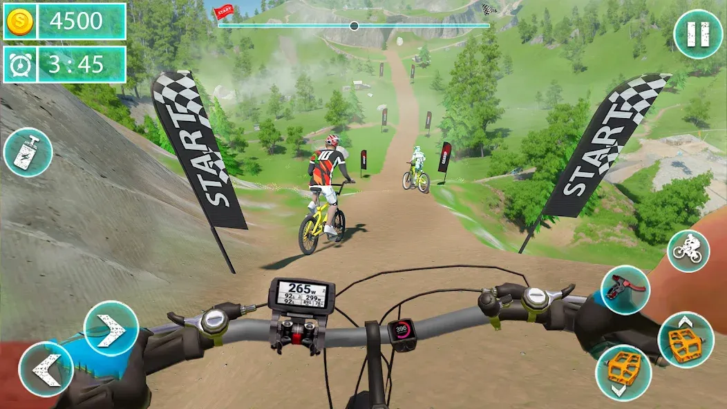 MTB Downhill: BMX Racer  [МОД Unlocked] Screenshot 5