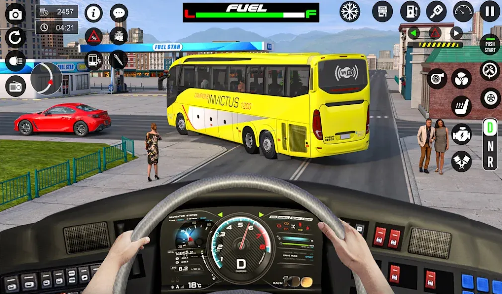 Bus Simulator 3D: Bus Games (Бус Симулятор 3Д)  [МОД Бесконечные деньги] Screenshot 2