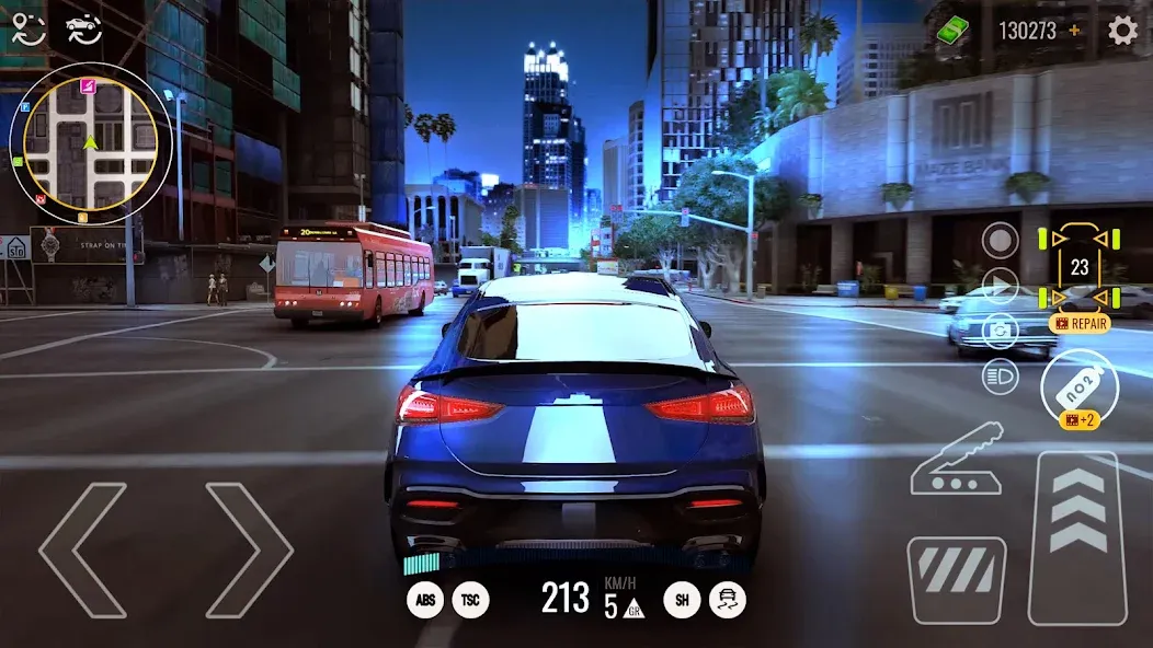 Driving Real Race City 3D (Драйвинг Реал Рейс Сити 3Д)  [МОД Бесконечные монеты] Screenshot 4