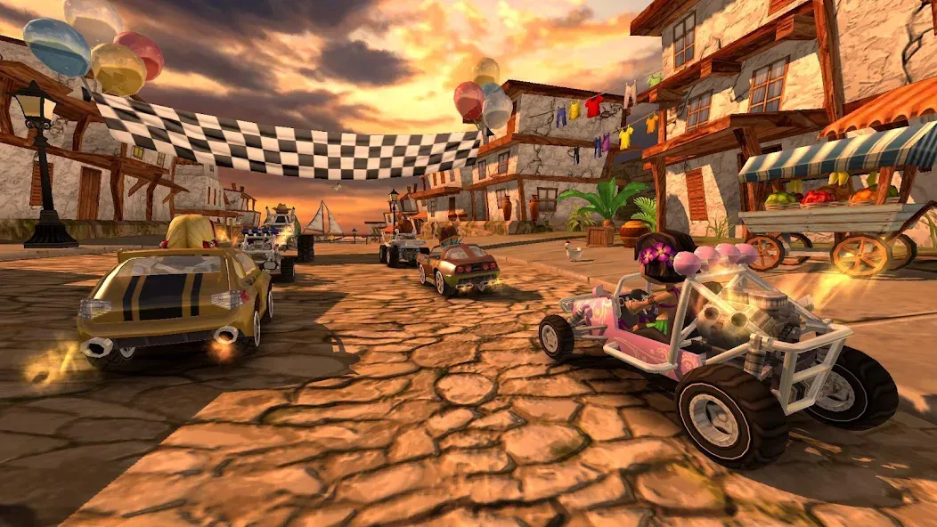 Beach Buggy Racing (Бич Багги Рейсинг)  [МОД Много монет] Screenshot 1