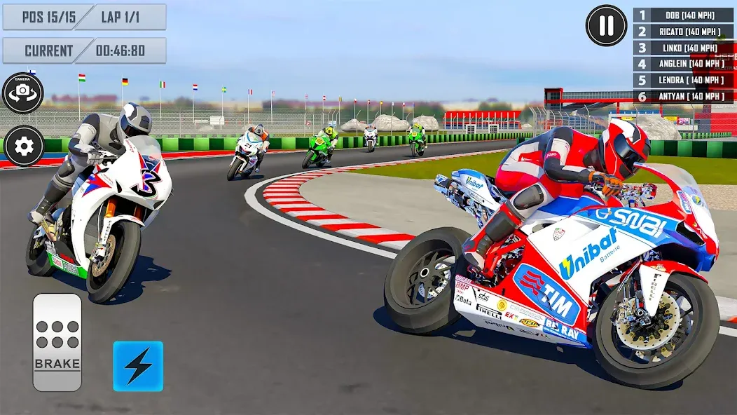 3D Bike Racing Games Offline  [МОД Unlocked] Screenshot 2