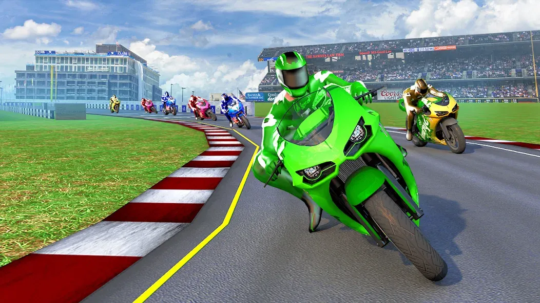 3D Bike Racing Games Offline  [МОД Unlocked] Screenshot 5