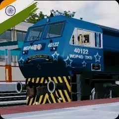 Взлом Indian Railway Simulator (Индийский железнодорожный симулятор)  [МОД Unlocked] - последняя версия apk на Андроид